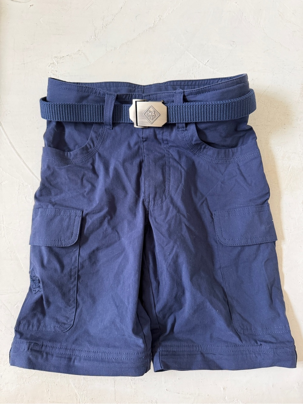 Cub Scouts Shorts Boys Youth Blue Switchback Uniform Scouts Cargo Utility 06/07